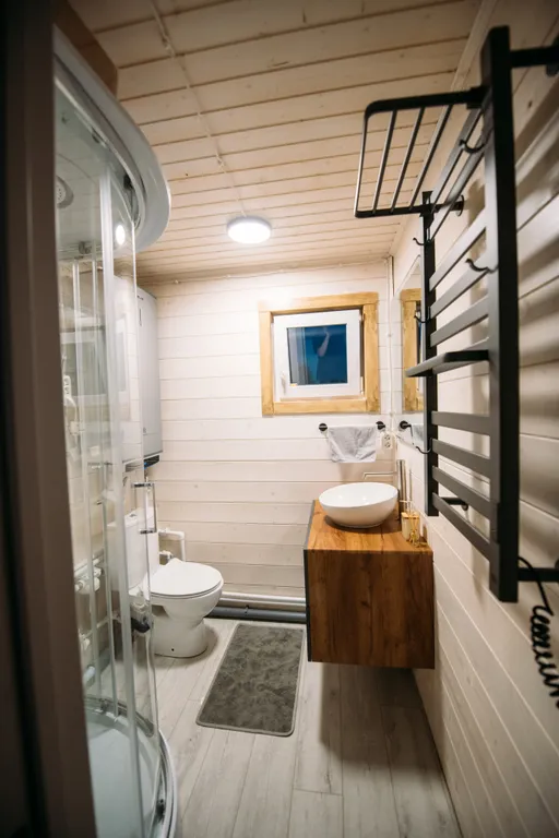 Домик у леса с банным чаном и баней