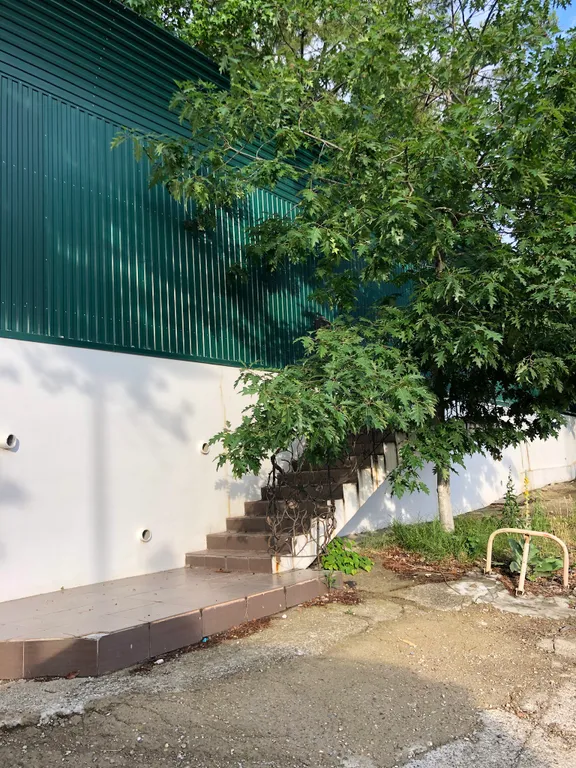 Дом и море через дорогу