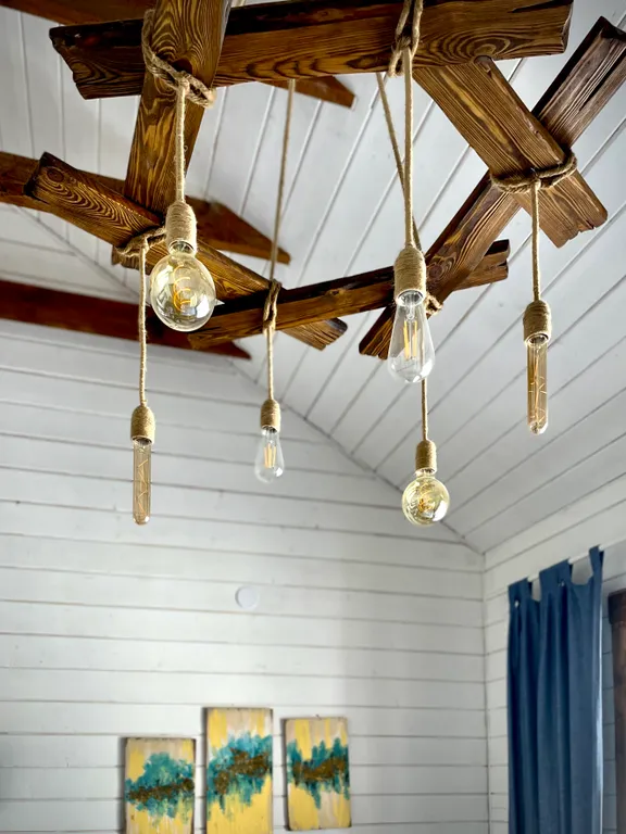 Дом с баней на дровах