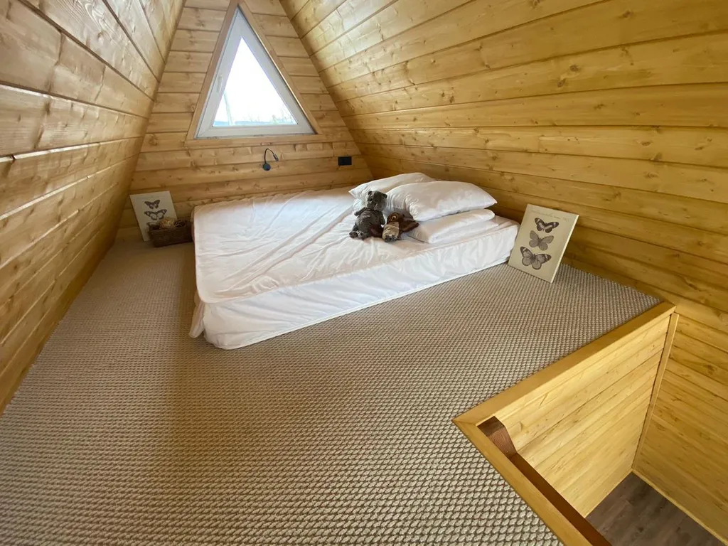 Чудесный домик А-фрейм вблизи леса и термальных источников