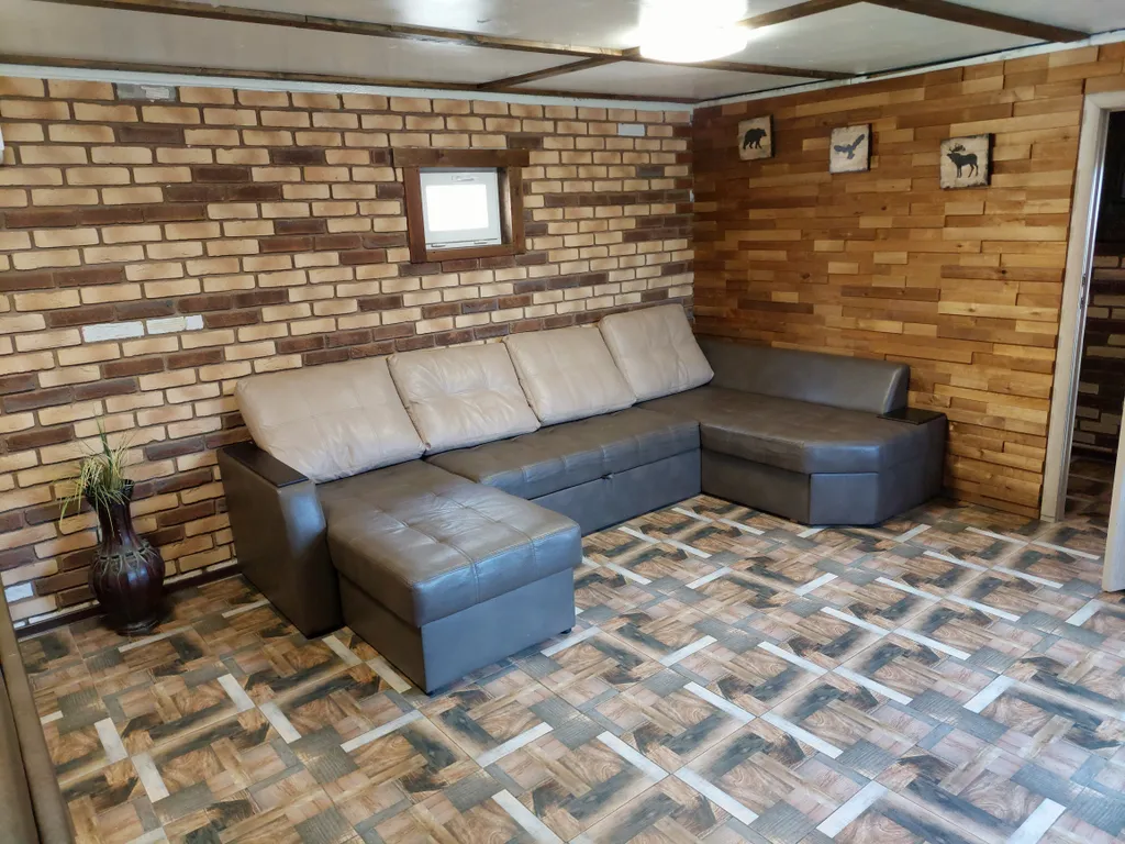 Коттедж с камином