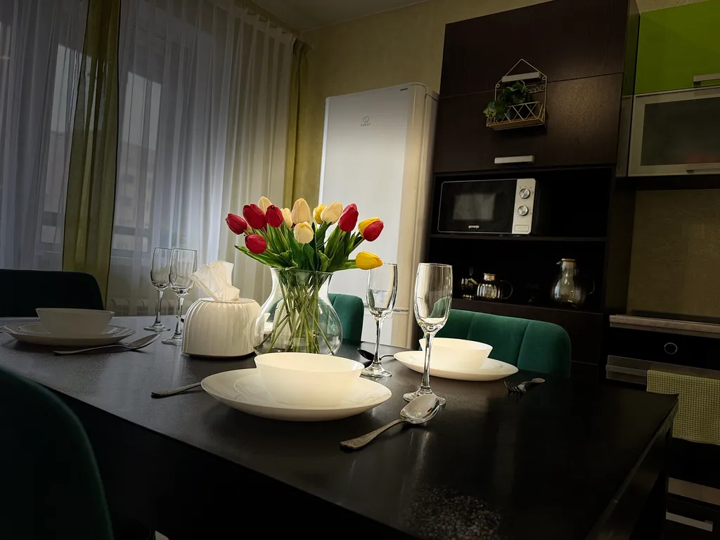 Уютная квартира в центре рядом с ТРЦ Аура