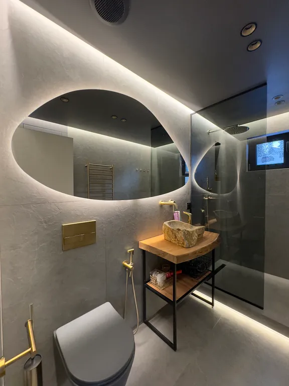 Дом GOLD с чаном на террасе