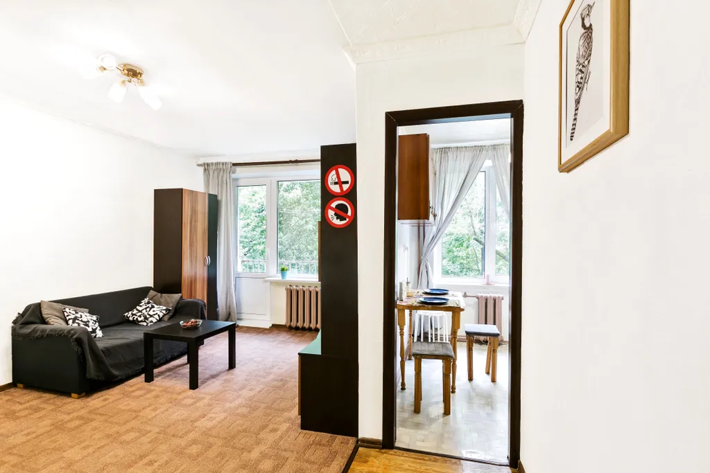Apartment tsaritsyno with parking nearby