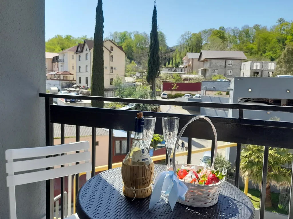 Уютная квартира с балконом в спальном районе