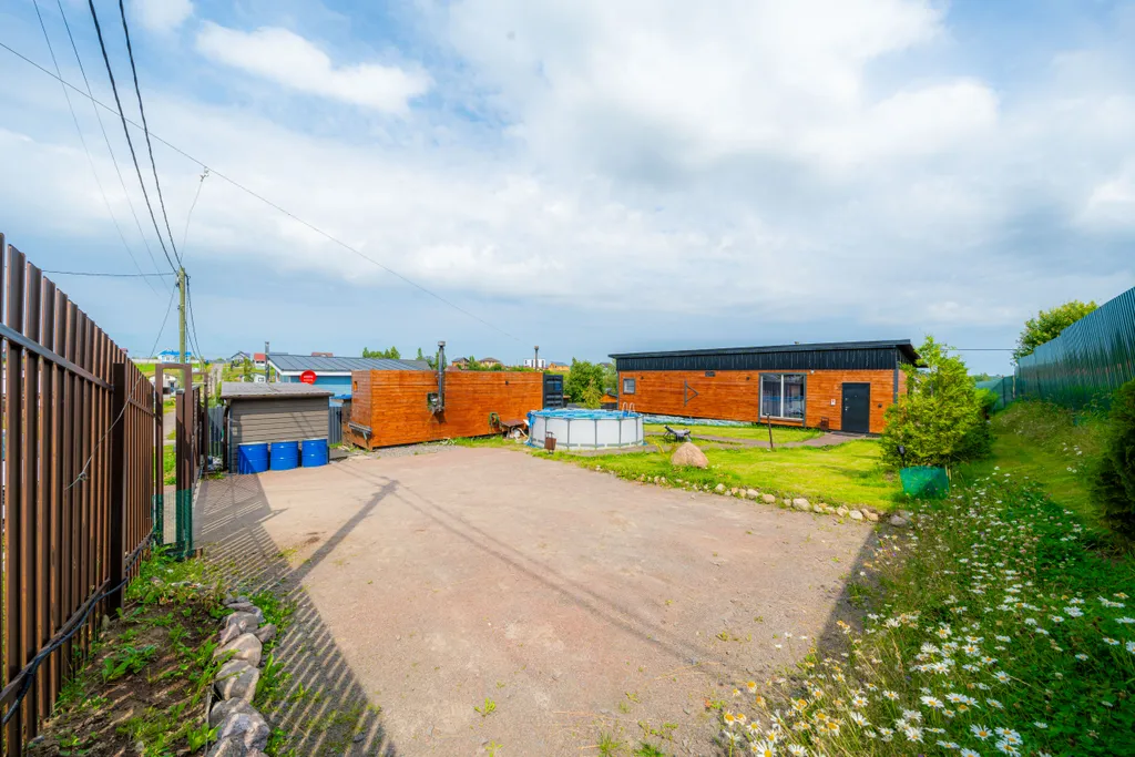 Скандинавский дом с баней