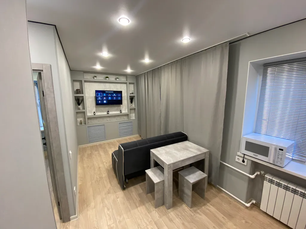 Квартира со свежим ремонтом на берегу реки