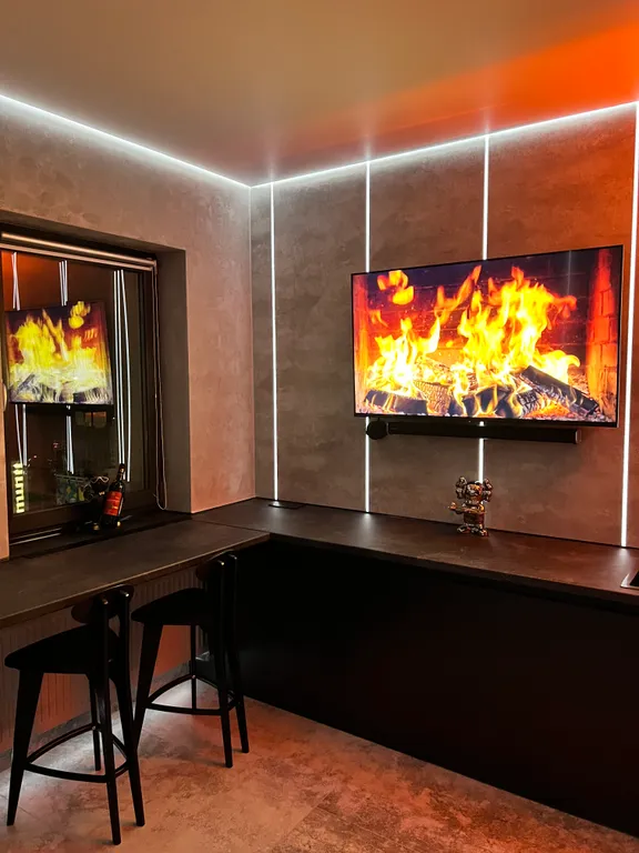 Студия 2 с панорамным видом на город