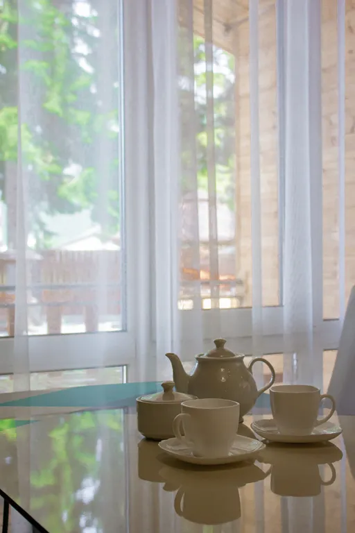 Шале около гор Кавказа