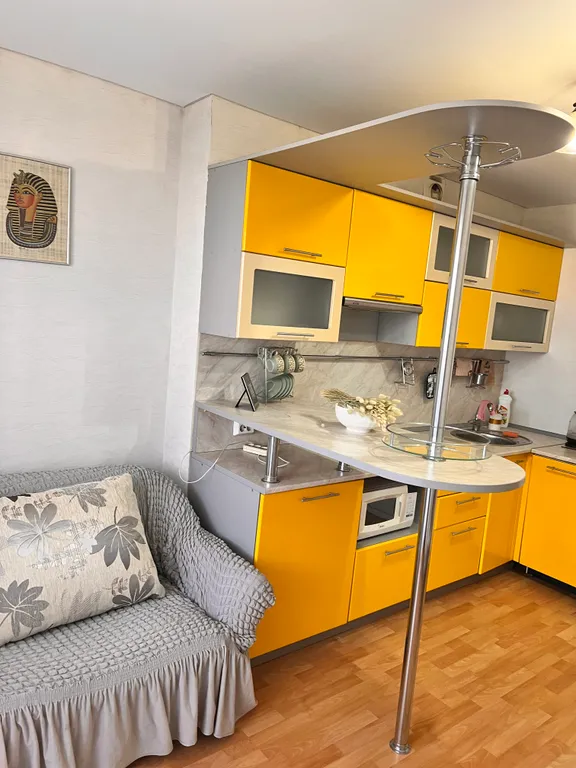 Уютная современная и просторная квартира с большой кухней