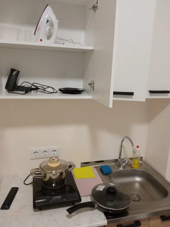 Уютная студия в центре Архангельска, места 2+1