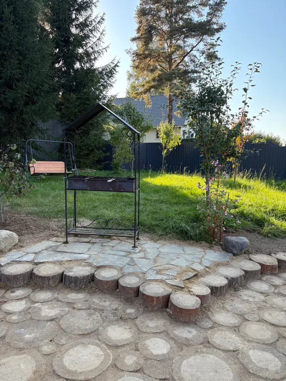 Коттедж Комфортный коттедж с сауной и купелью — Бугры