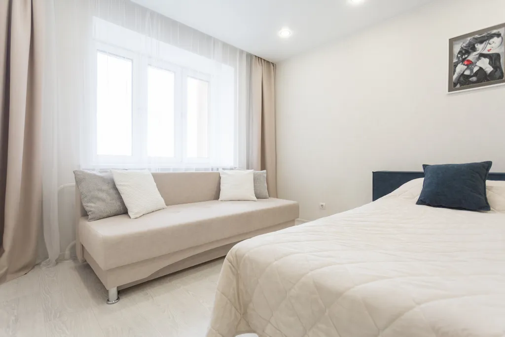 Чистая уютная квартира в центре. Заселение до 23-00 ч