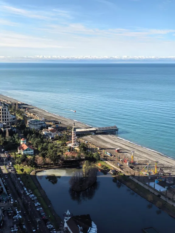 Квартира Апартаменты в Alliance Palace, 38 этаж, с прекрасным видом на закат — Батуми