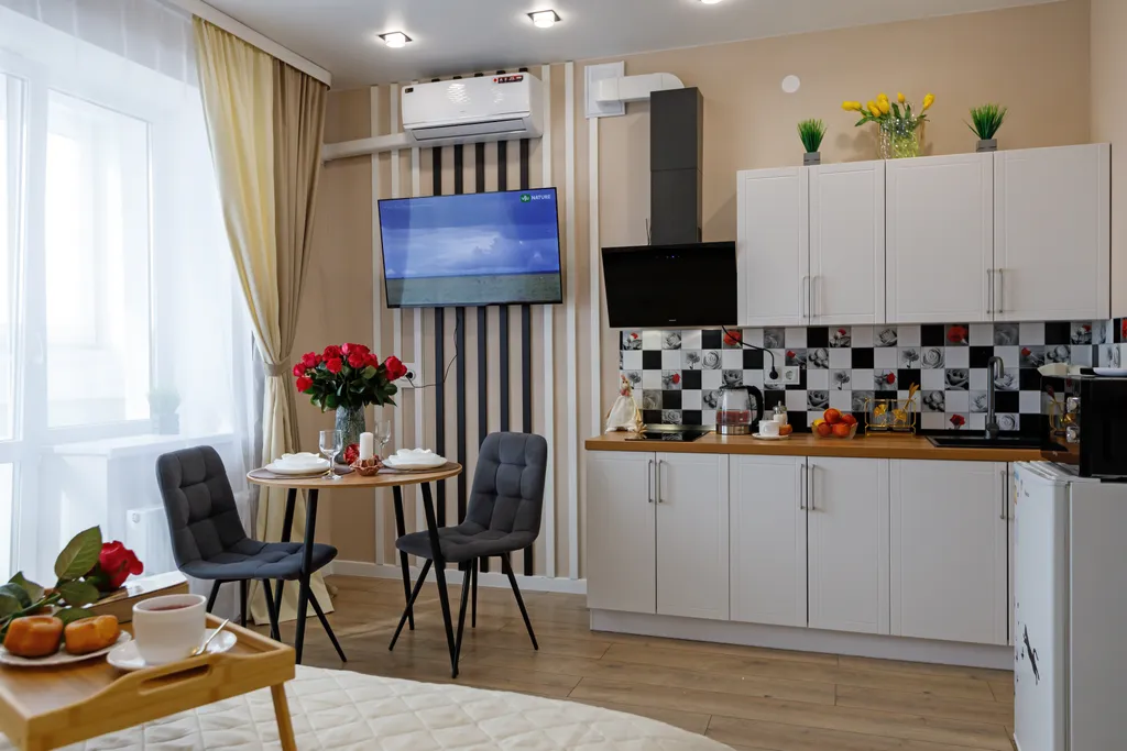 Уютная квартира с дизайнерским ремонтом