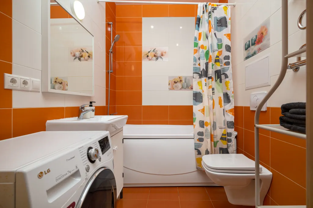 Квартира Квартира Fresh Orange в центре Немецкой деревни у озера, дистанционное заселение — Краснодар
