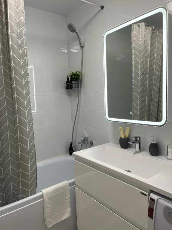 Семейная уютная евроквартира с хорошим видом в ЖК Жемчужина