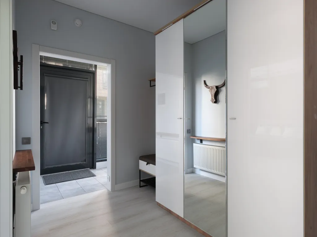 Апартаменты Иvolga с кухней-гостиной, спальней и выходом на отдых