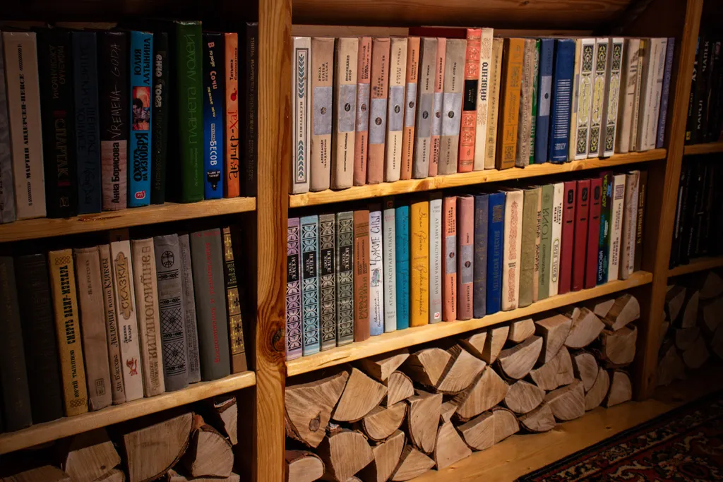 Дом-баня на высоком берегу Березины