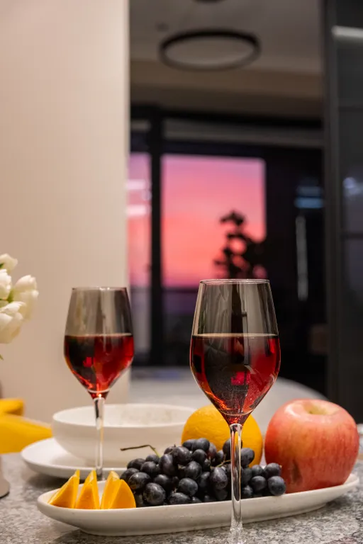 Стильная студия с прекрасным видом на город в U-Tower