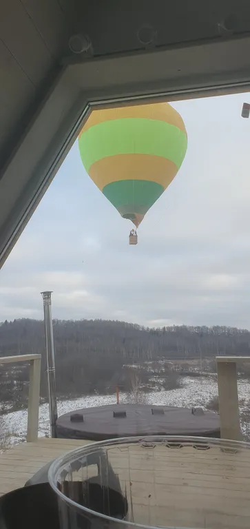 Коттедж Видовой парящий дом в заповеднике с банным чаном, без соседей — Муханки
