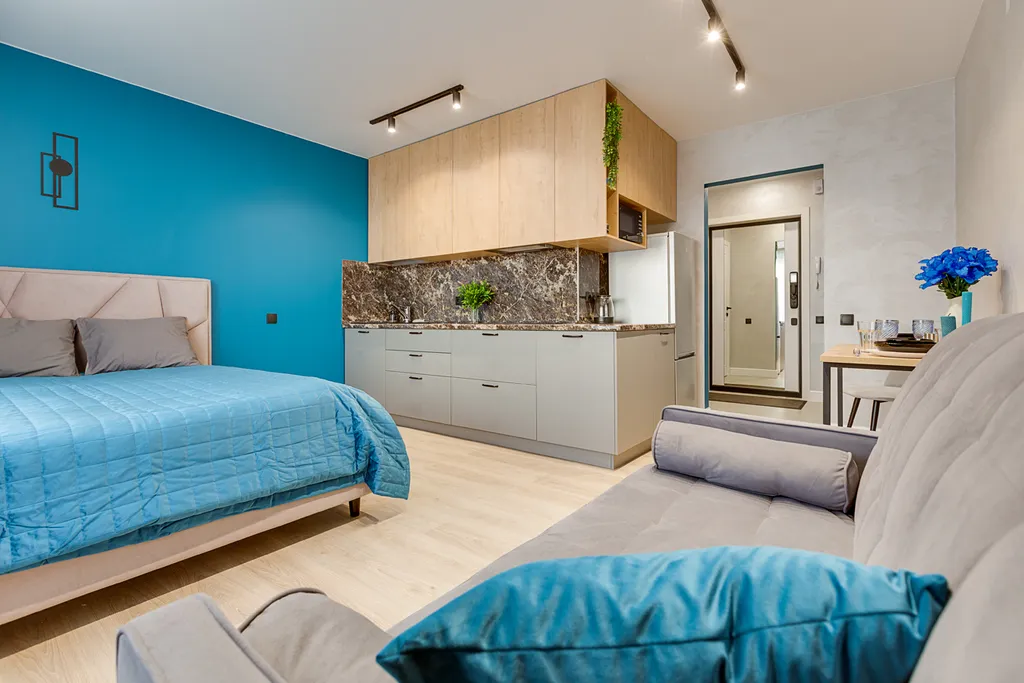 Дизайнерская квартира — аренда посуточно в Мурино