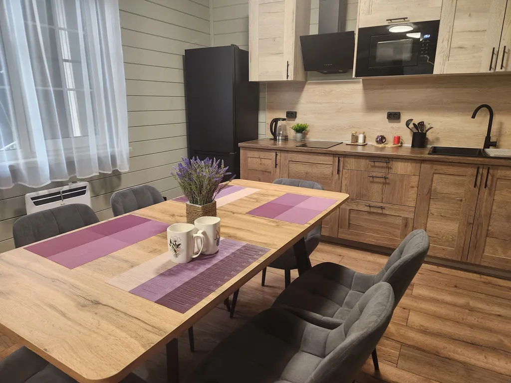 Коттедж Коттедж в Forest house с сауной в лесу — Никулино