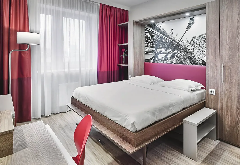 Квартира Квартира Номер Студия-с двуспальной кроватью — Москва