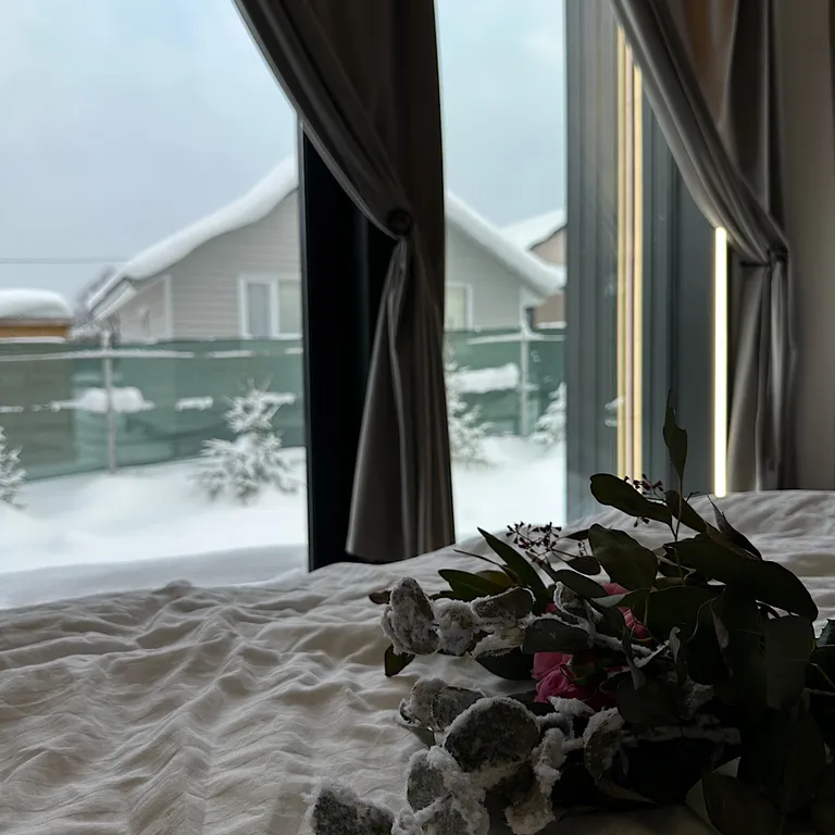 Домик в Икше с сауной и камином