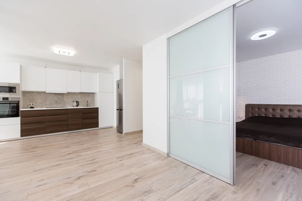 Просторная квартира с панорамными окнами