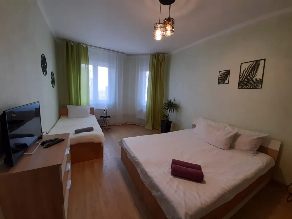 Большая однокомнатная квартира с балконом на высоком этаже — аренда посуточно в Раменское