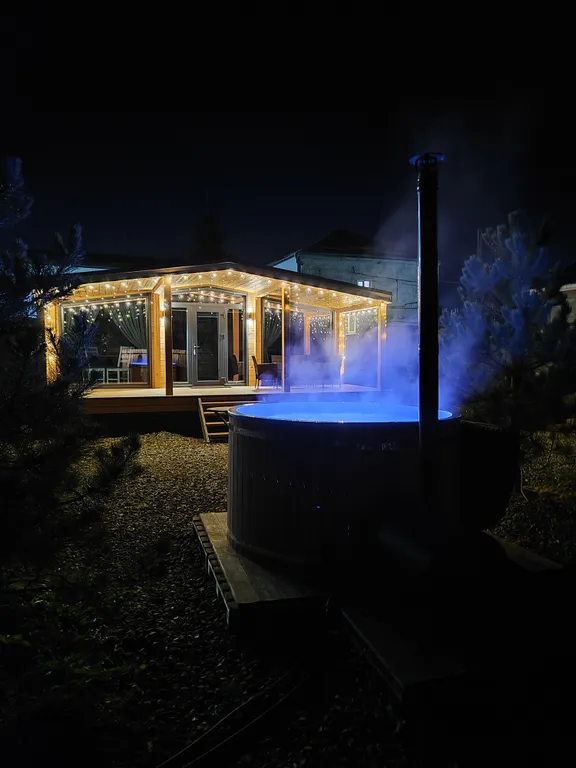 Деревянный уютный дом