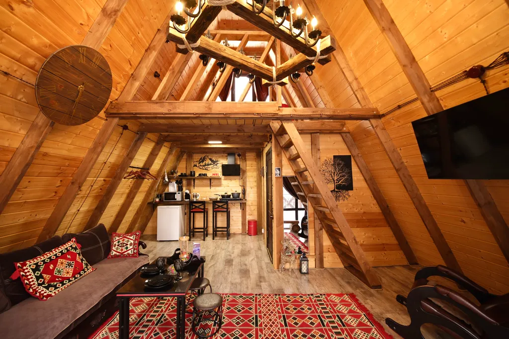 Шале с мангалом