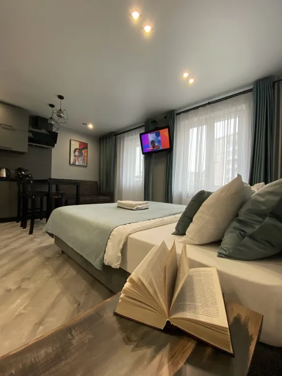 Квартира Комфортная студия рядом с ледовым — аренда посуточно в Череповец