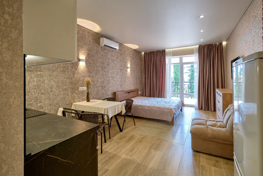 Новая квартира в центре с видом на море