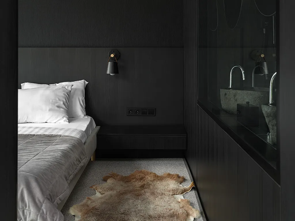 Загородный дом Stockholm с панорамными окнами на берегу реки Вуокса