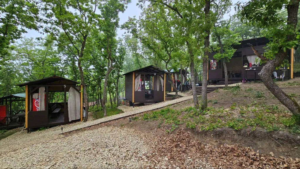 Домик "Лесная Сказка" с видом на море и лес в Анапе