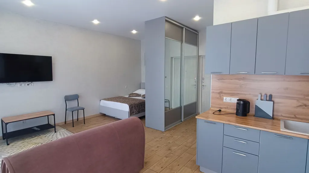 Квартира Квартира Студия с шикарным видом на море — Адлер