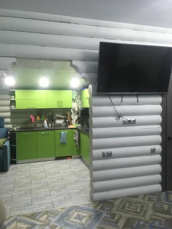 Коттедж Дом из оцилиндрованного бревна — Криничное