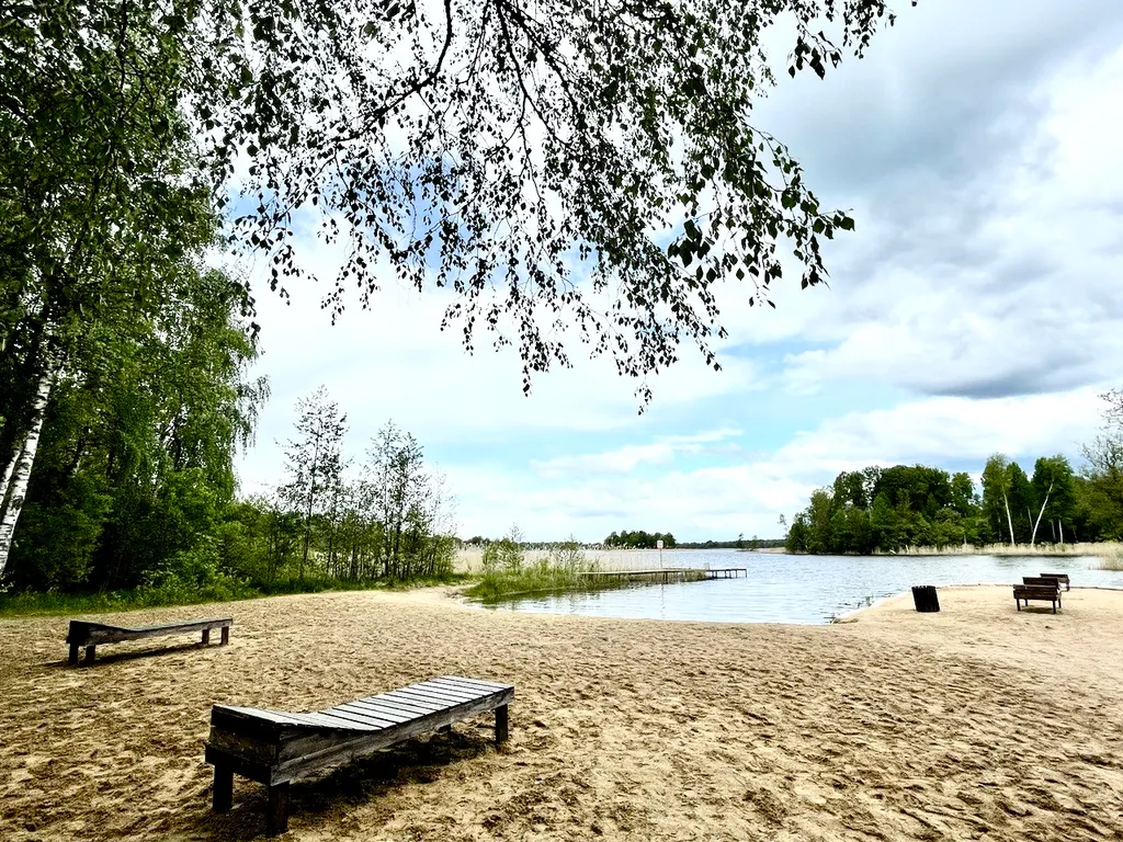 Коттедж Коттедж на озере Вуокса со своим пляжем и баней — Кротово