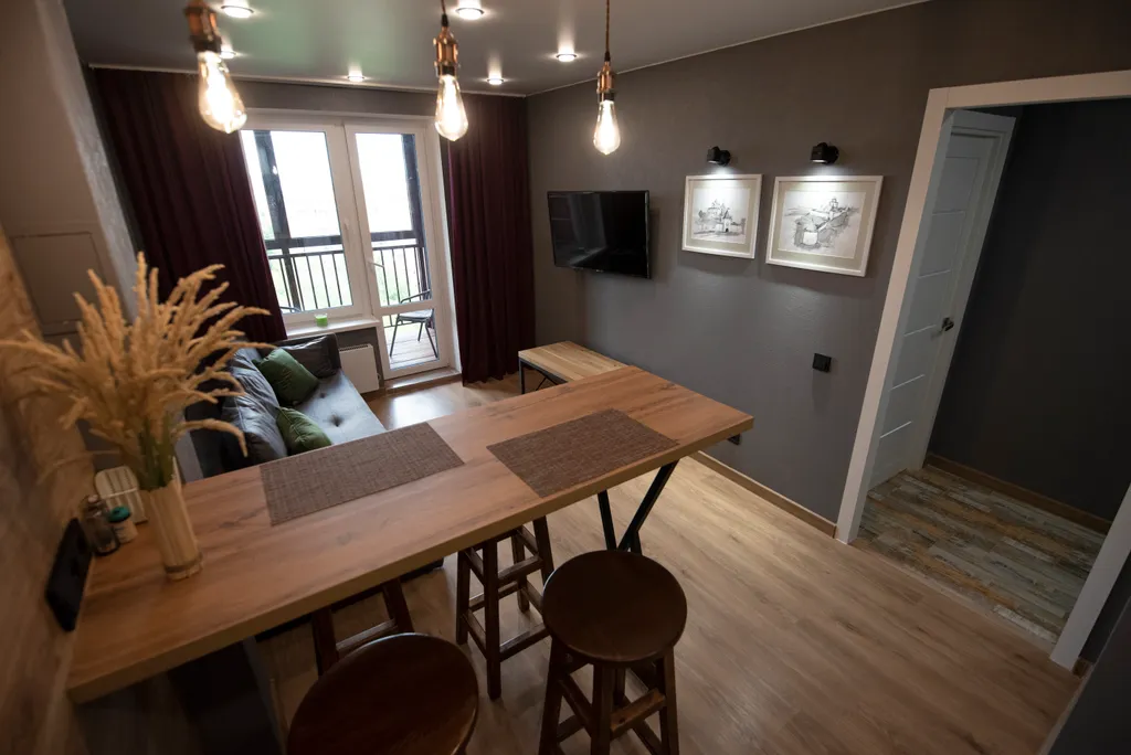 Дизайнерская квартира с видом на Кремль