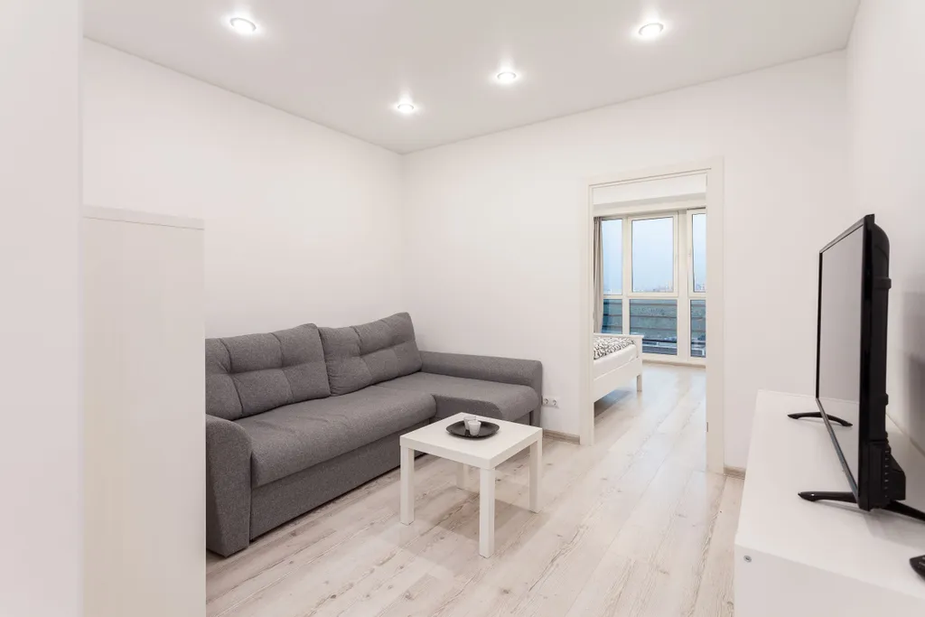 Светлая квартира с просторной кухней