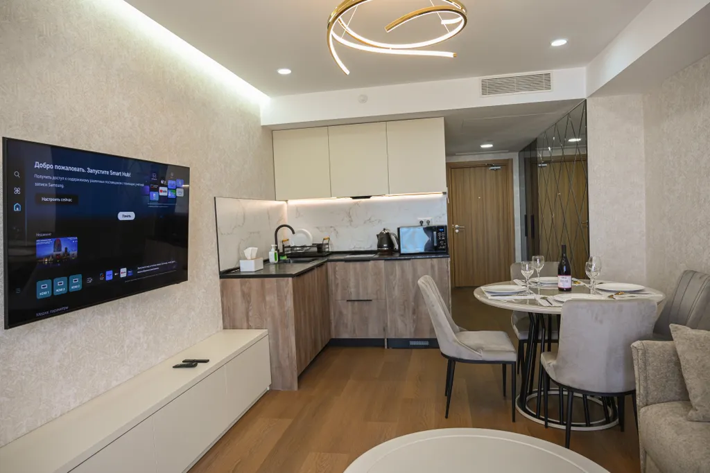 Люкс-апартаменты 1+1 | 0 линия, прогуливайтесь по набережной или парку