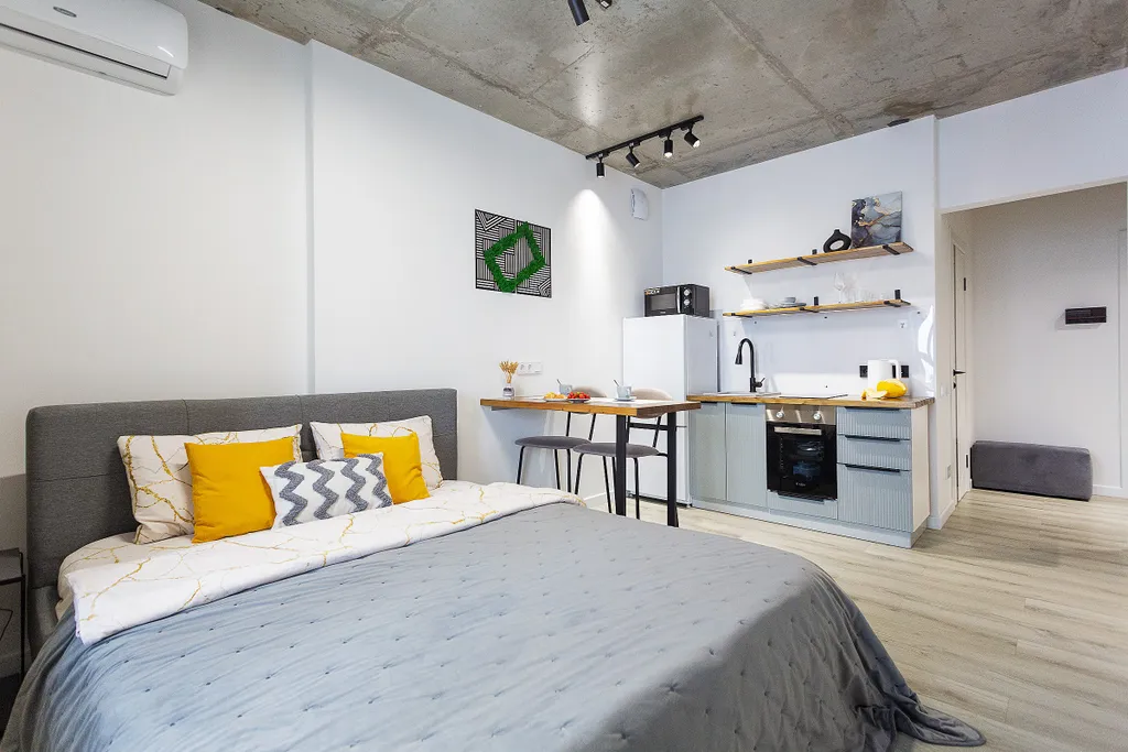 Квартира Квартира Видовая студия в стиле лофт — Новосибирск