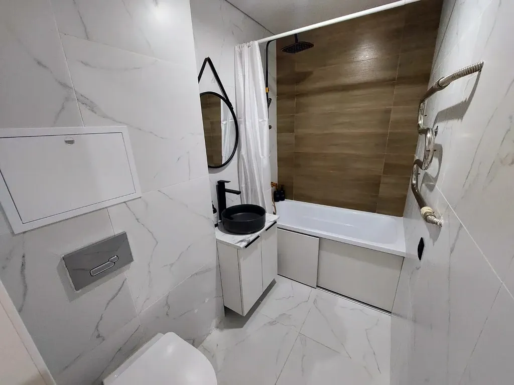 Апартамент с дизайнерским ремонтом