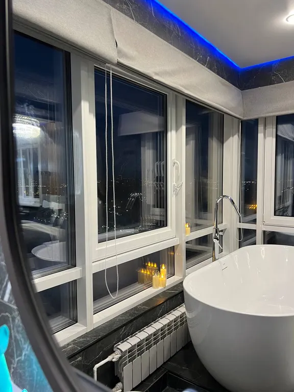 Видовая квартира с панорамой на город и Ангару