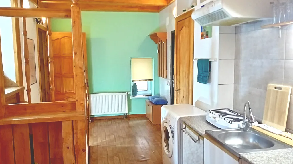 На берегу озера с лебедями, в центре, с камином и антресольным этажом