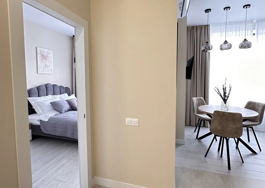 Квартира Квартира с отдельной спальней в жк headliner, вид на москва сити — Москва