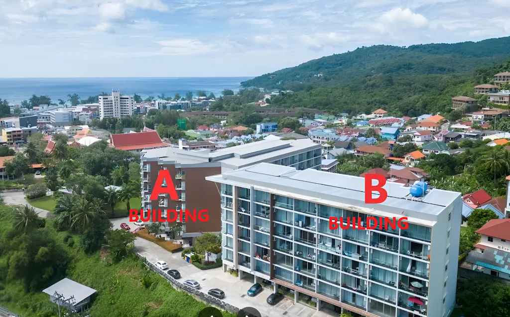 Карон. Студия с видом на горы в знаменитом Chic Condo, 4 этаж