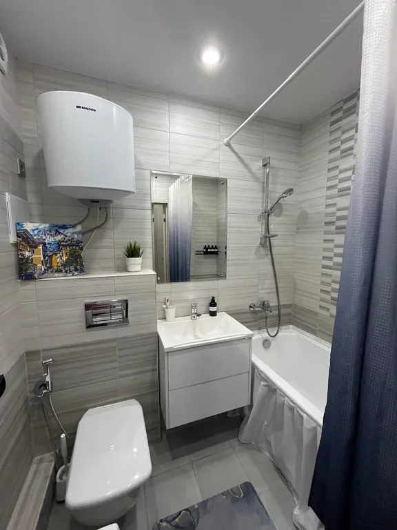 Квартира Уютная однокомнатная квартира, 2 кровати — Казань